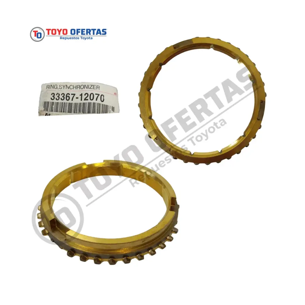 33367-12070   Anillo Sincronico De Primera De Toyota Starlet Bronce