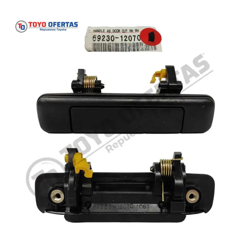 69230-12070   MANILLA EXTERNA PUERTA DELANTERA IZQ TOYOTA COROLLA AVILA