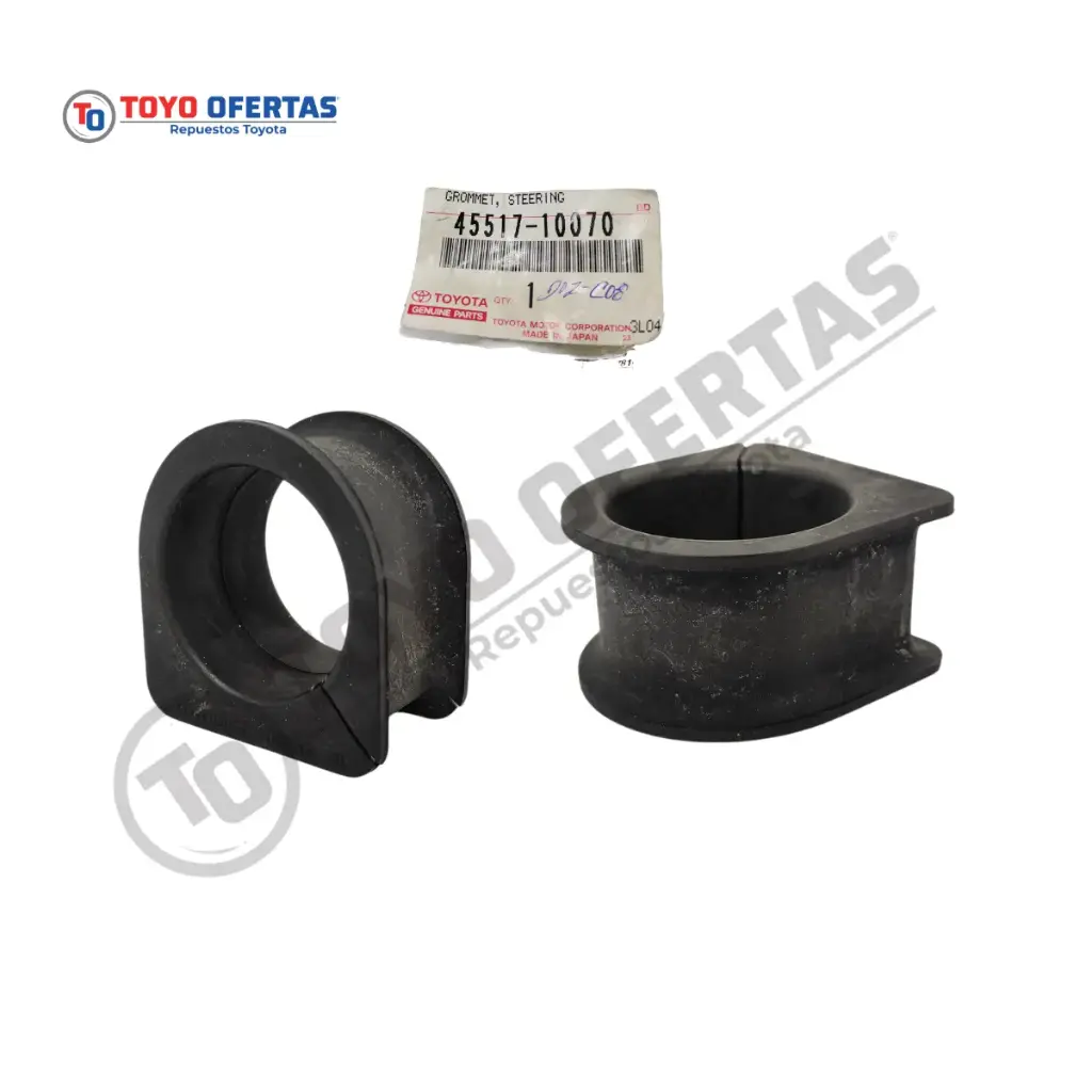 45517-10070   GOMA SOPORTE CAJETÍN TOYOTA STARLET 96/00