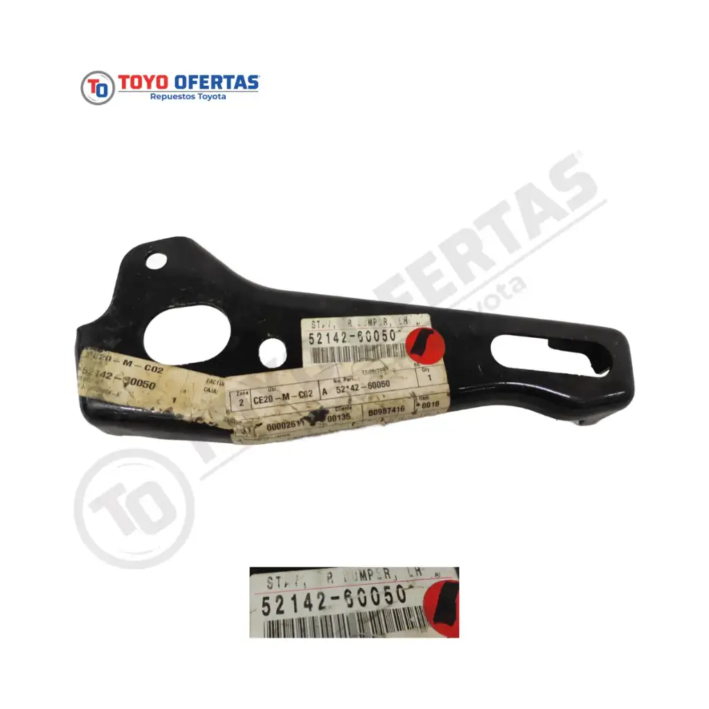 52142-60050   BASE DE PARACHOQUE  DELANTERA IZQUIERDA AUTANA BURBUJA 93-98
