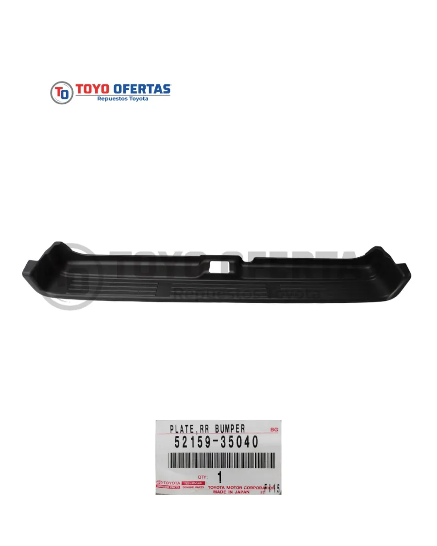 52159-35040 PLACA PARACHOQUES TRASERO TOYOTA 4RUNNER 2000-2002