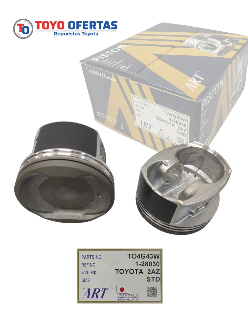 13101-28031 PISTONES AISIN STD TOYOTA PREVIA 2AZ/ RAV-4 2.4