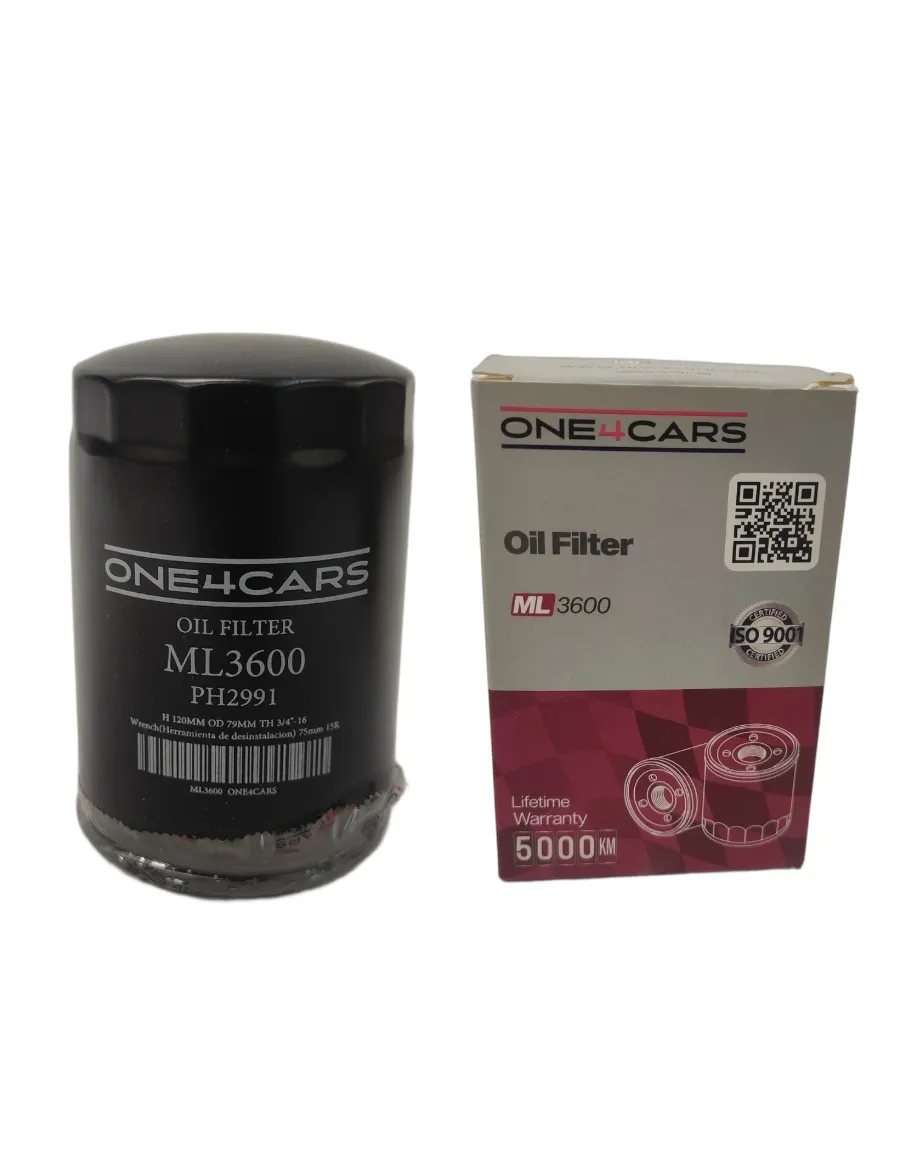 ML 3600 Filtro Aceite Ford Ecosport/fiesta/focus/ka/mazda