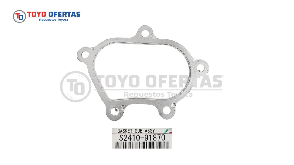 S2410-91870 EMPACADURA DEL TURBO TOYOTA DYNA/COASTER 2011-