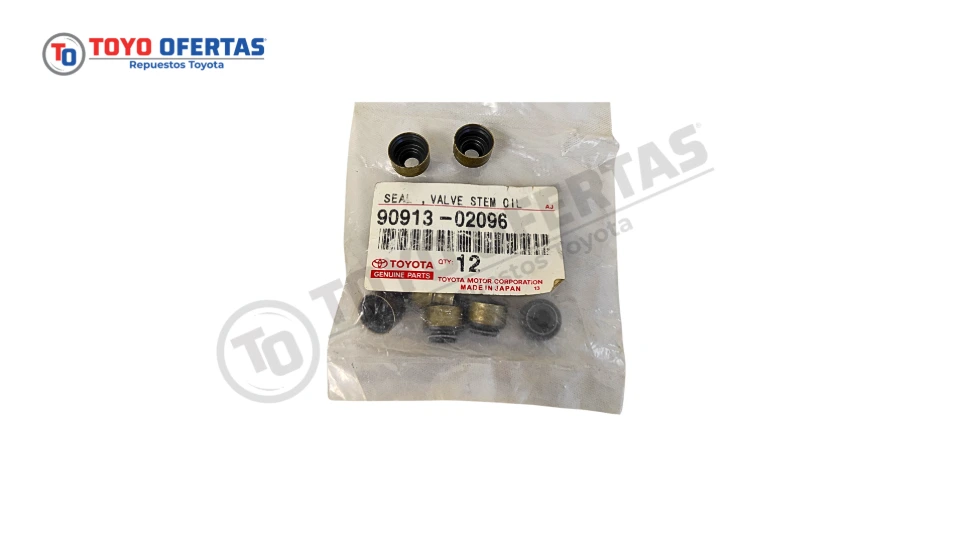 90913-02096 GOMAS DE VALVULA TOYOTA 4.5 AUTANA/BURBUJA/MACHITO
