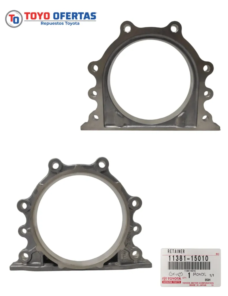 11381-15010 RETENEDOR PORTA ESTOPERA TOYOTA COROLLA 88-02