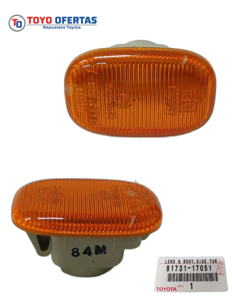 81731-17051 COCUYO DE GUARDAFANGO TOYOTA COROLLA 99-02