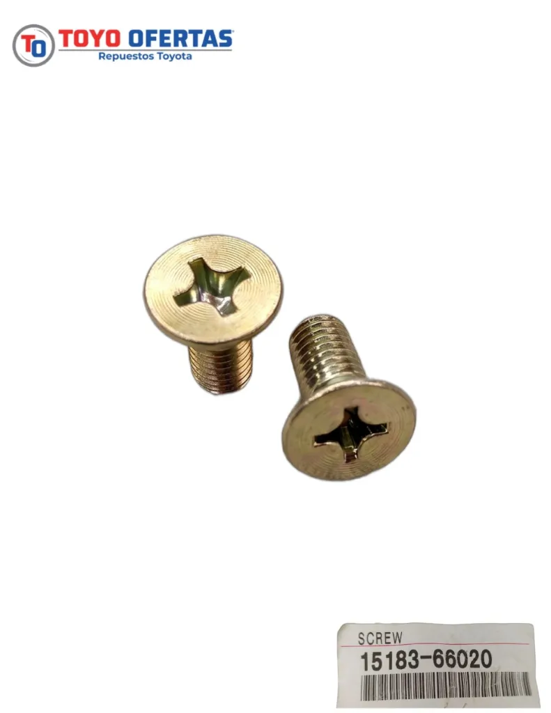 15183-66020 TORNILLO DE TAPA BOMBA DE ACEITE, TOYOTA AUTANA/BURBUJA/MACHITO