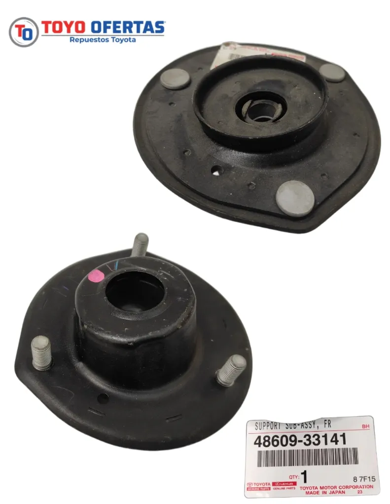 48609-33141 BASE AMORTIGUADOR DELANTERO TOYOTA CAMRY 2.2