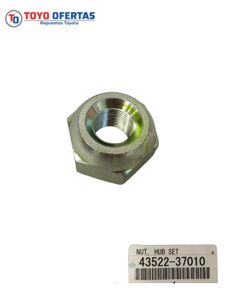 43522-37010 TUERCA PARA RIN TOYOTA DYNA 14b/15b