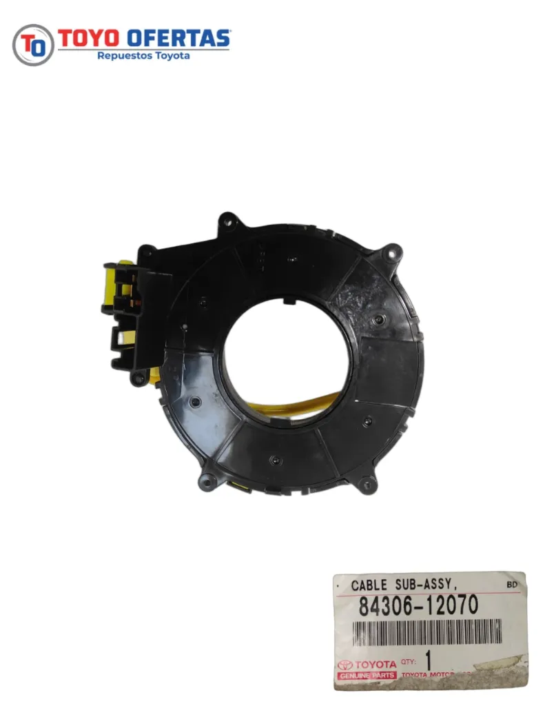 84306-12070 CABLE CINTA ESPIRAL TOYOTA COROLLA 95-02/4RUNNER/PRADO 5VZ