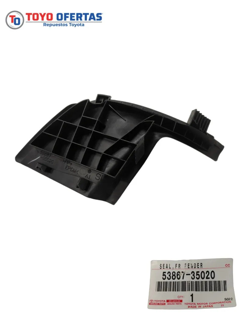 53867-35020 TAPA ESQUINA TORPEDO (LATERAL PARABRISAS) TOYOTA 4RUNNER 09-23