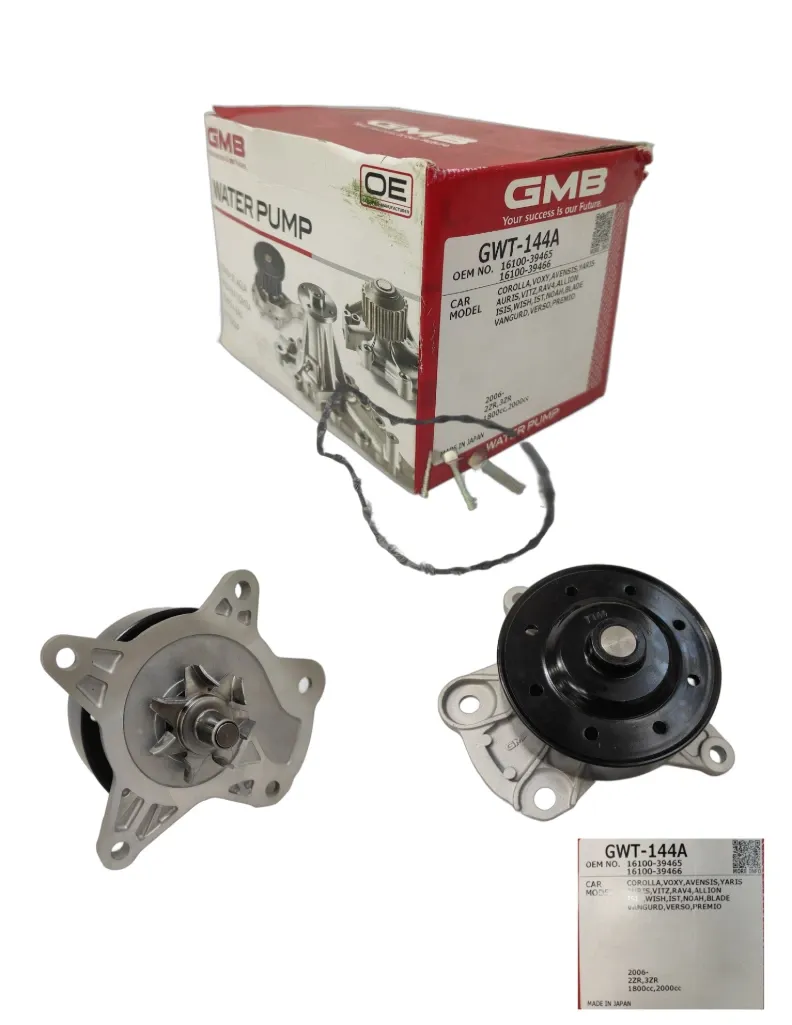 GWT-144A BOMBA DE AGUA GMB TOYOTA COROLLA 2ZR/3ZR 09-14 (16100-39466)