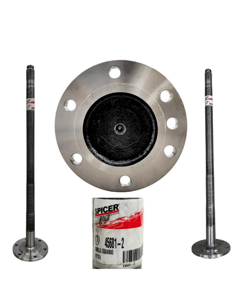 45681-2 PUNTA DE EJE  TOYOTA 4.5 (6HUECOS) LARGA