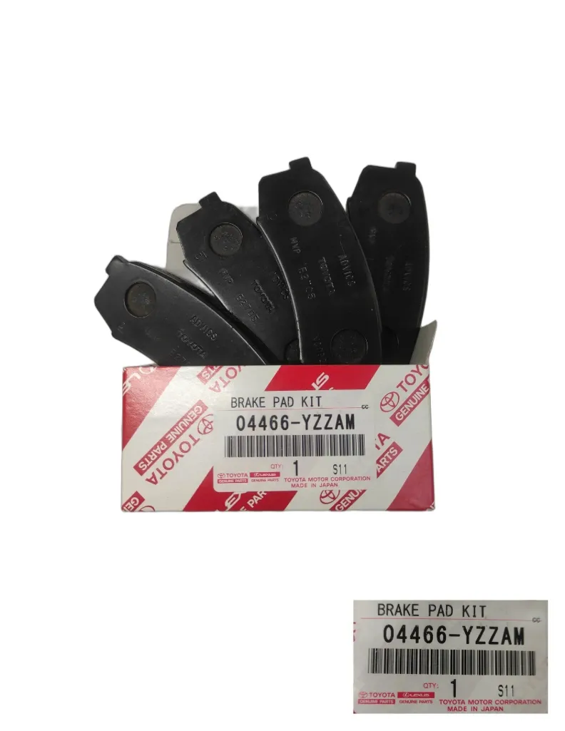 04466-YZZAM PASTILLAS DE FRENO TRASERAS TOYOTA 4RUNNER TODAS/BURBUJA VX/AUTANA (04466-60140)