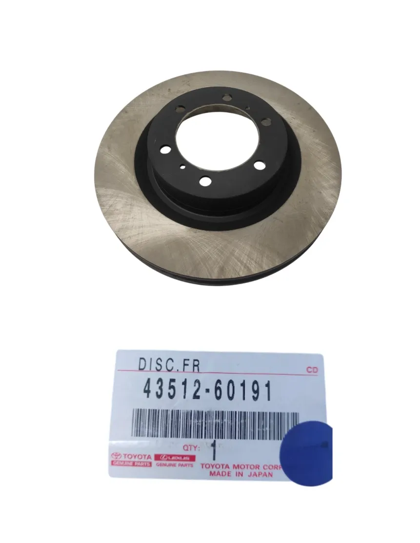 43512-60191 DISCO DE FRENO DELANTERO TOYOTA 4RUNNER 10-22
