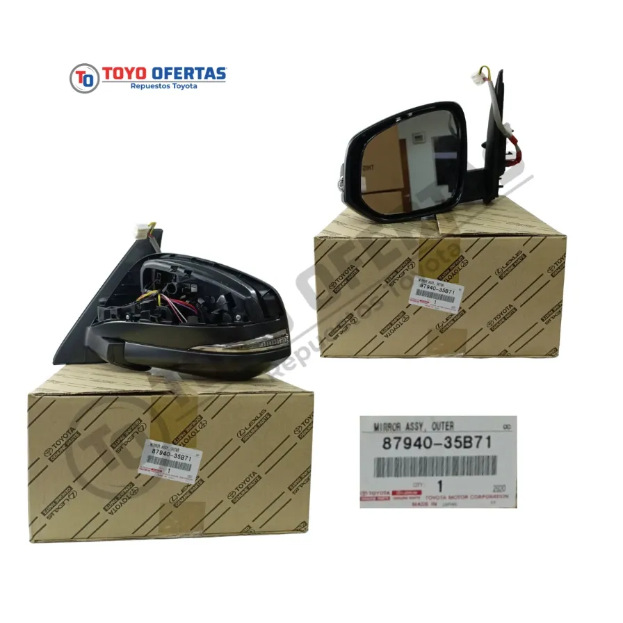 87940-35B71 Retrovisor Con Luz, Izq, 4runner 09