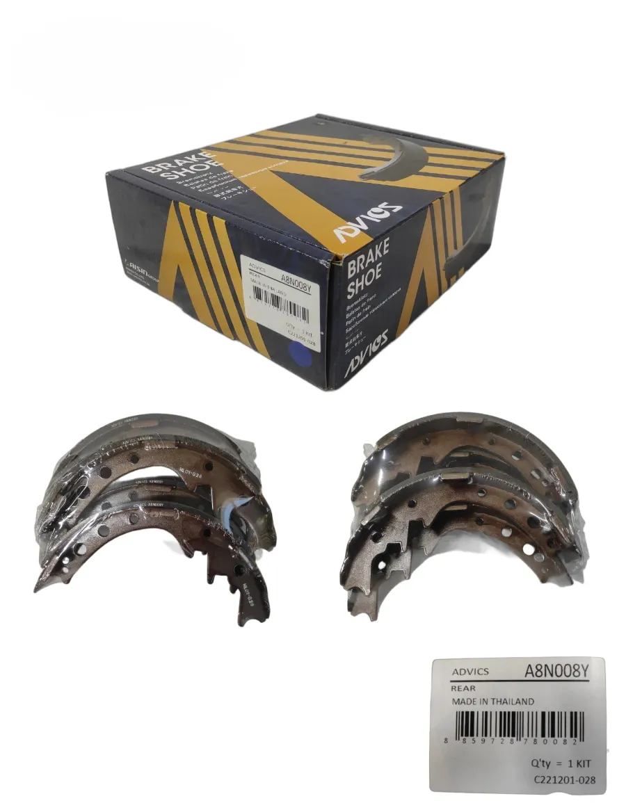 04495-35051-J Bandas De Frenos A8n008y Hilux / Hiace / Dyna Negro