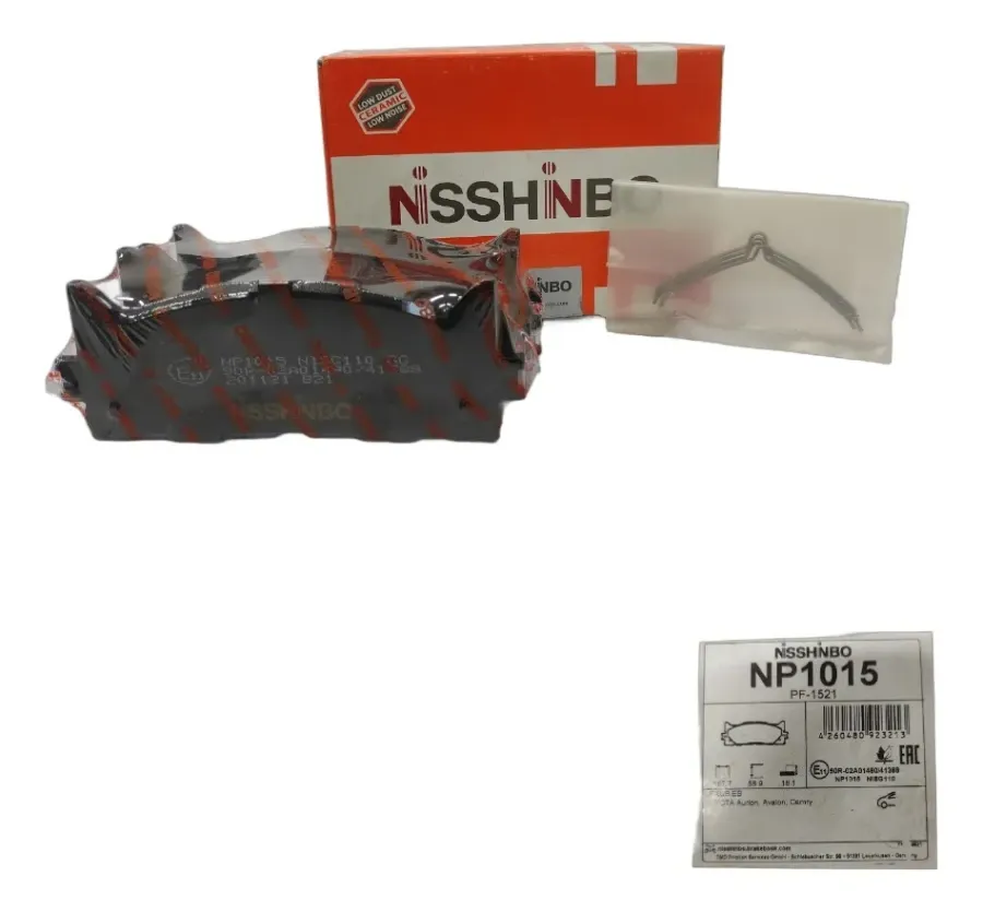 04465-33450-NI Pastillas De Frenos, Np1015-jg.tacos, Lexus Es350/camry