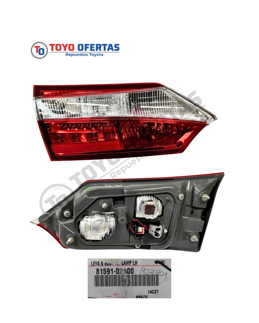 81591-02A00 STOP DE MALETA IZQUIERDO TOYOTA COROLLA 2014-2017