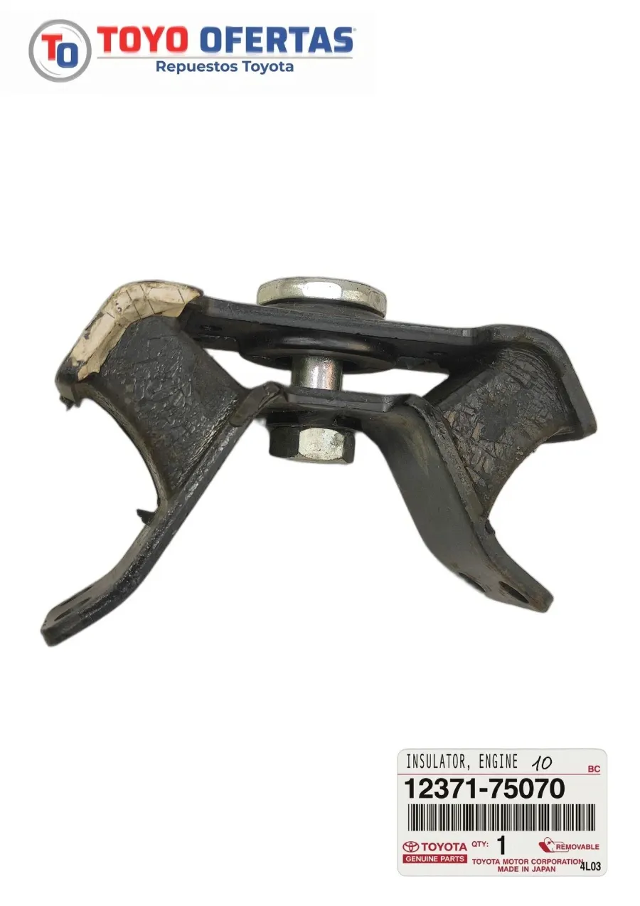 12371-75070 BASE DE MOTOR TRASERO TOYOTA HILUX 3RZ
