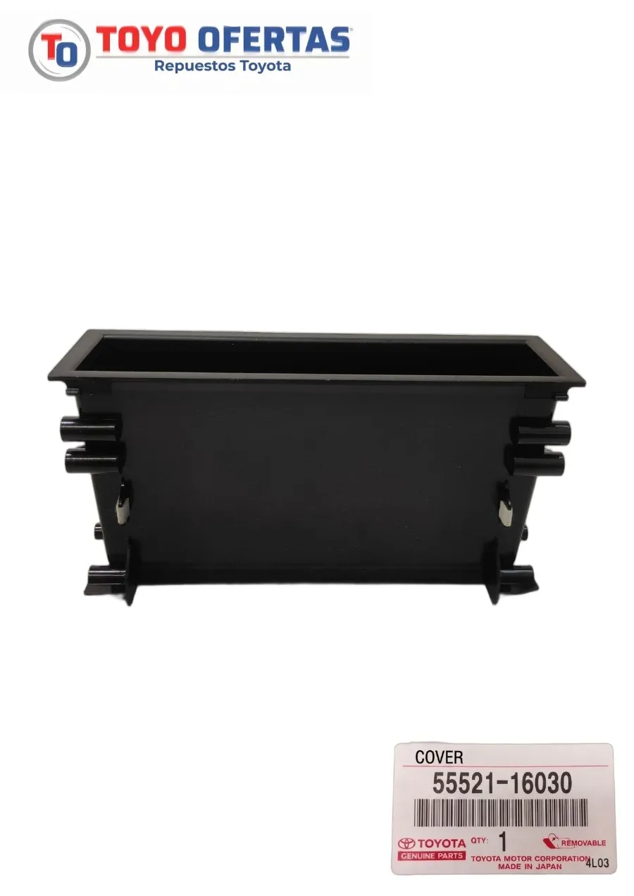 55521-16030 CAJA DE RADIO TOYOTA YARIS/STARLET/PREVIA/COROLLA 03-14