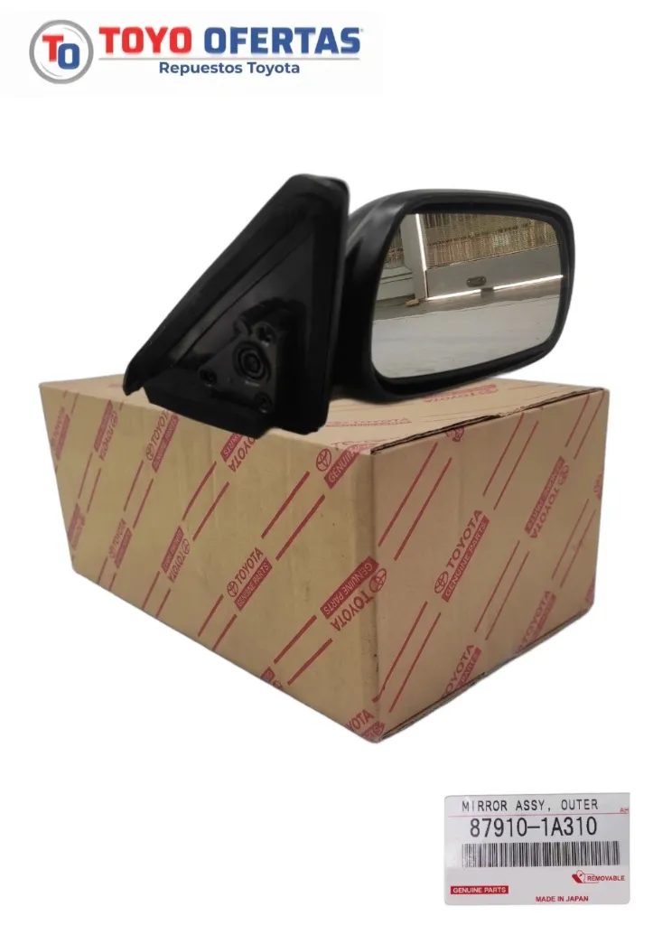 87910-1A310 RETROVISOR DERECHO TOYOTA COROLLA  ARAYA