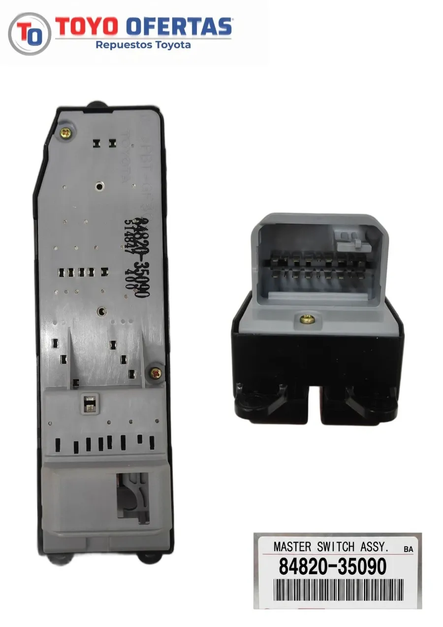 84820-35090 MANDO PRINCIPAL ELEVA VIDRIOS TOYOTA 4RUNNER 2003-2009