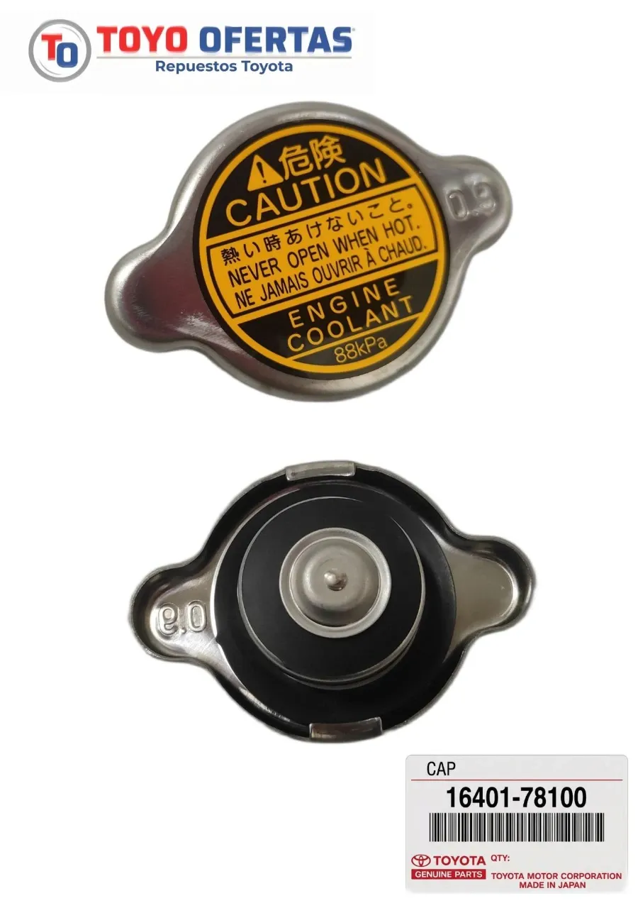 16401-78100 TAPA DE RADIADOR TOYOTA DYNA TURBO 4.0