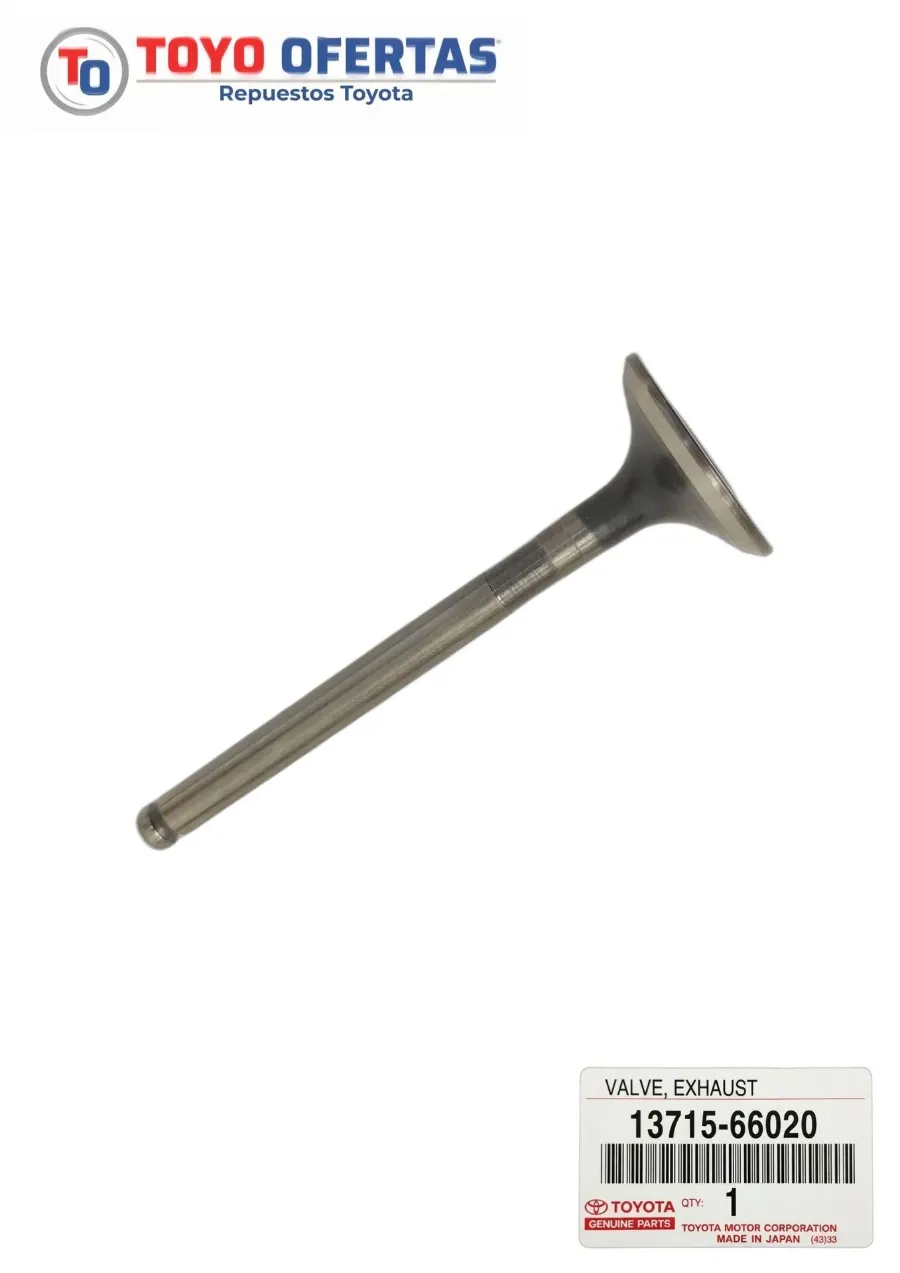 13715-66020 VALVULA DE ESCAPE TOYOTA AUTANA/BURBUJA/MACHITO
