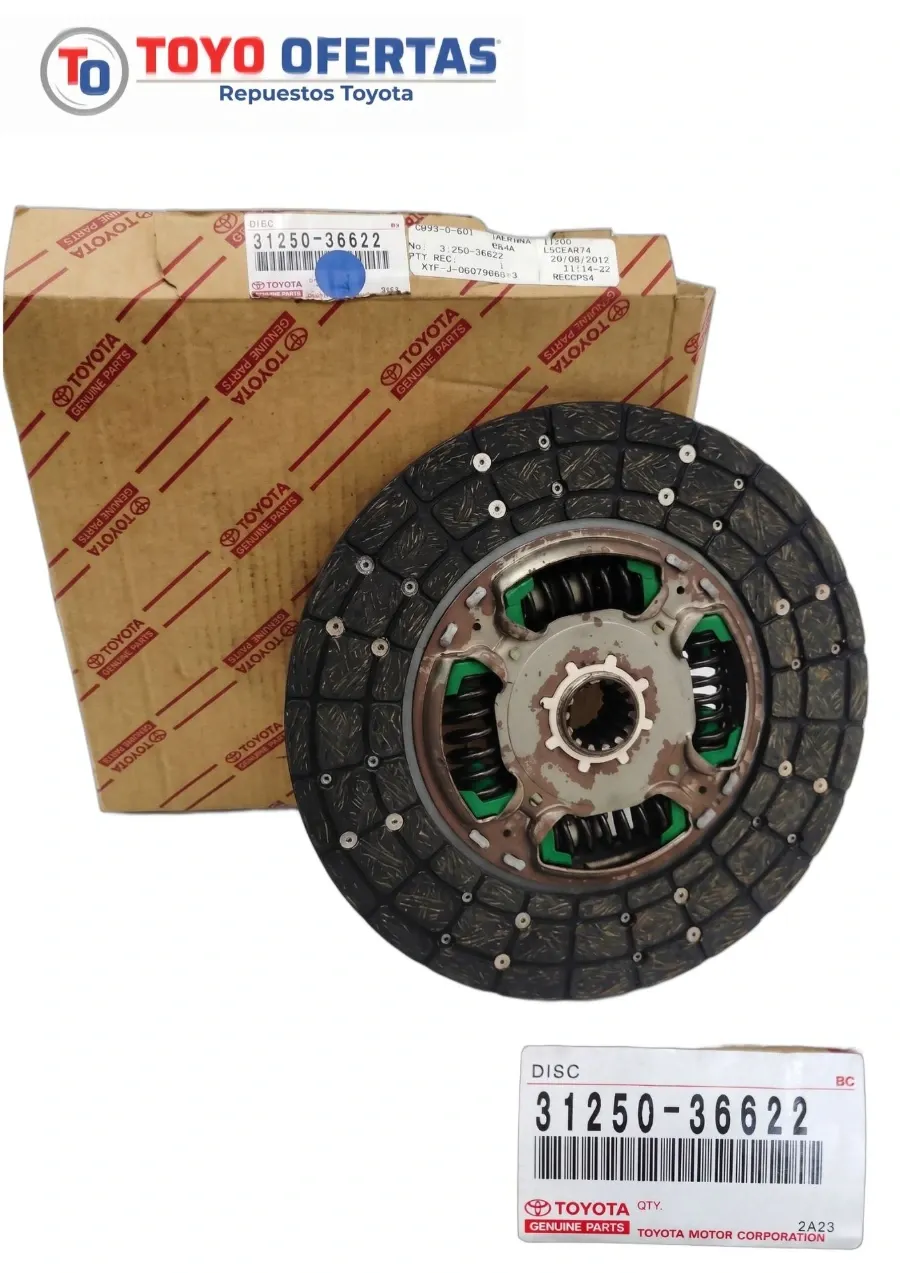 31250-36622 DISCO DE CLUTCH TOYOTA COASTER 1HZ