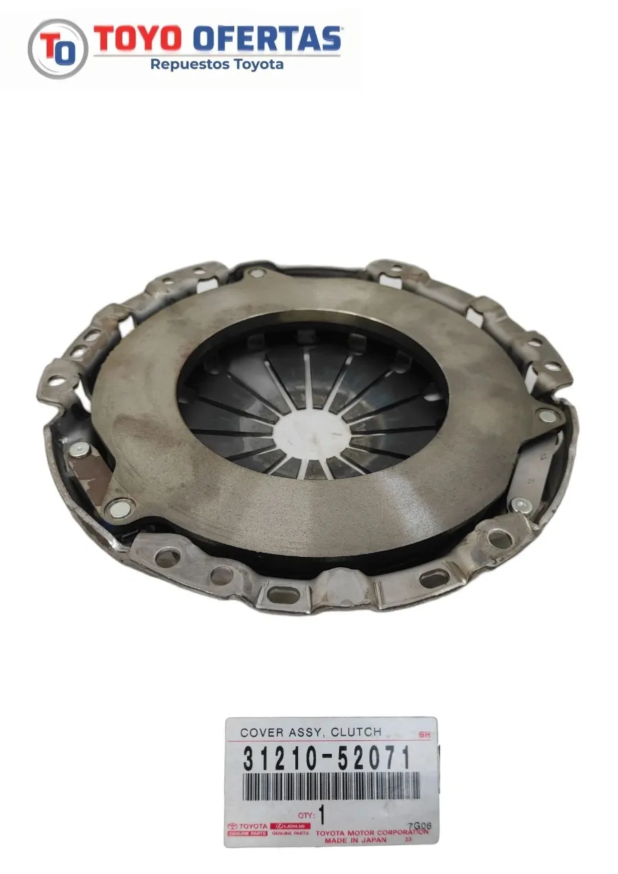 31210-52071 PLATO DE PRESION CLUTCH TOYOTA YARIS BELTA