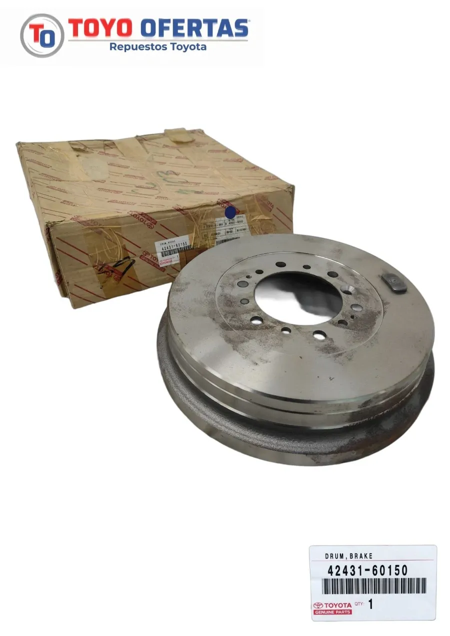 42431-60150 TAMBOR DE FRENO TRASERO TOYOTA MACHITO 3F/1FZ 90-99