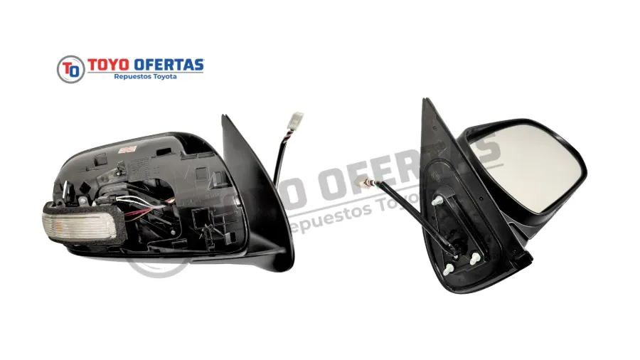 87901-0K180 RETROVISOR DERECHO TOYOTA FORTUNER 2012-2016