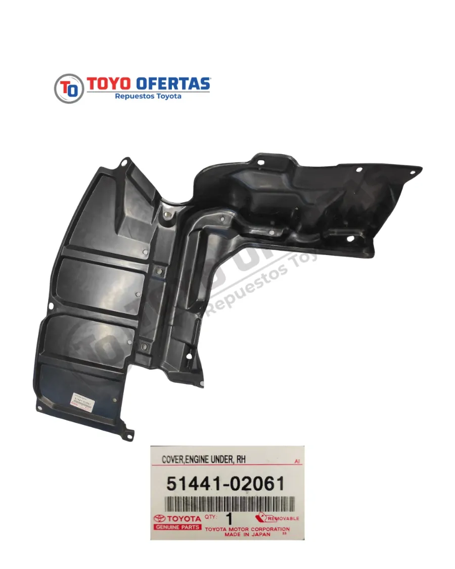 51441-02061 GUARDAPOLVO DE MOTOR DERECHO TOYOTA COROLLA SENSACION