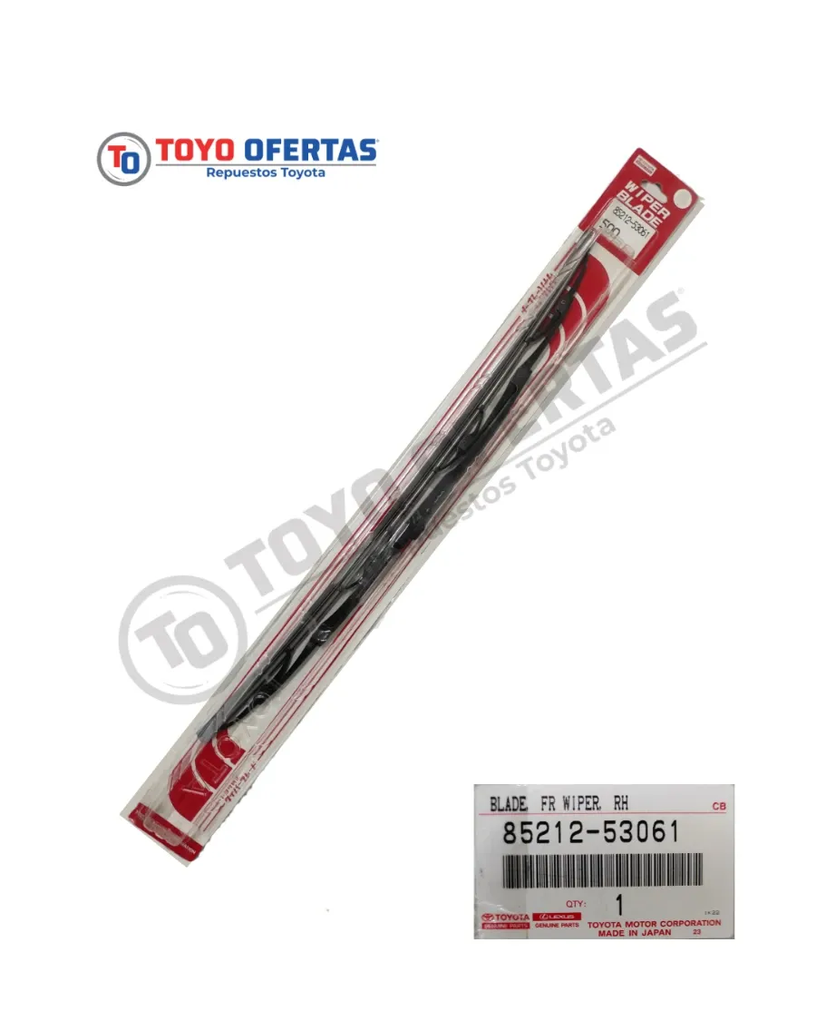 85212-53061 CEPILLO LIMPIA PARABRISAS DER TOYOTA 4RUNNER 03-08