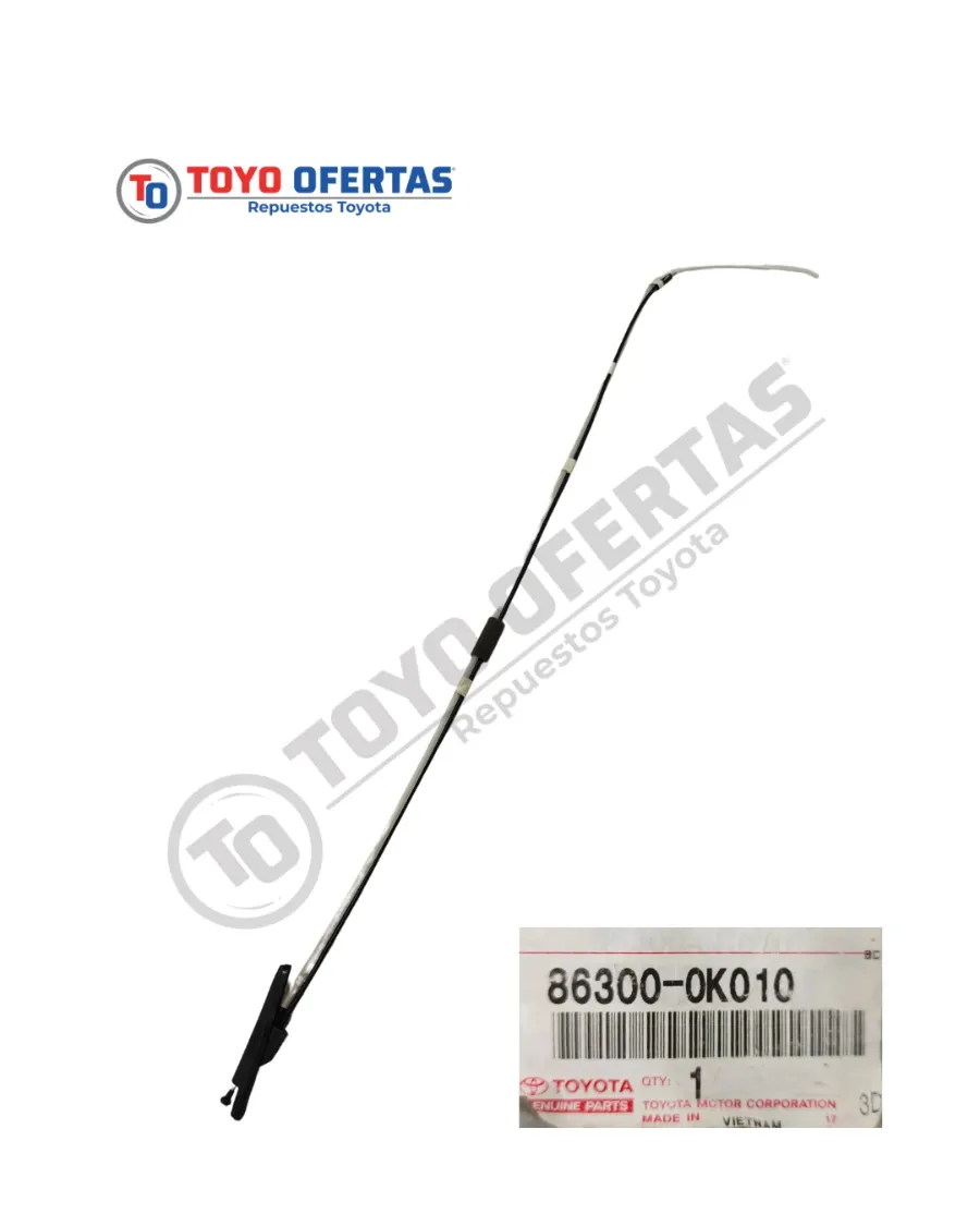 86300-0K010 ANTENA RADIO TOYOTA FORTUNER 12-15/HILUX 05-15