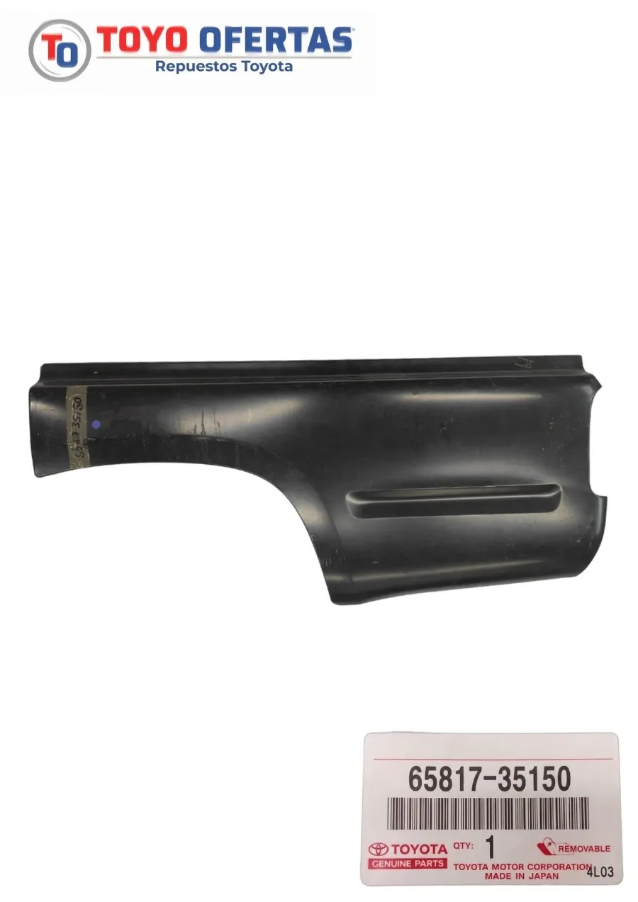65817-35150 GUARDAFANGO TRASERO IZQUIERDO TOYOTA HILUX 01-05
